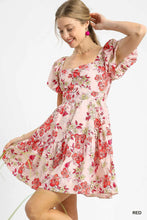 Load image into Gallery viewer, Pink floral dress
