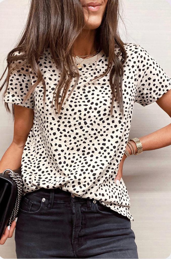 Animal Print Blouse