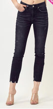 Load image into Gallery viewer, Black Mid Rise Skinny Jean
