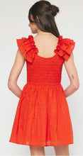 Load image into Gallery viewer, Red Ruffled Dress
