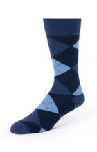 Load image into Gallery viewer, Argyle Formal Socks
