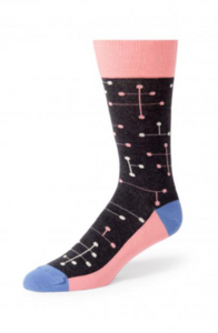 Patterned Formal Socks